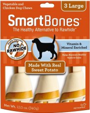 Smartbones Sweet Potato Large - 3 Unidades